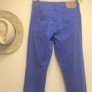 IRON CO Cobalt Blue Men’s Twill Cotton 32/34 Jeans